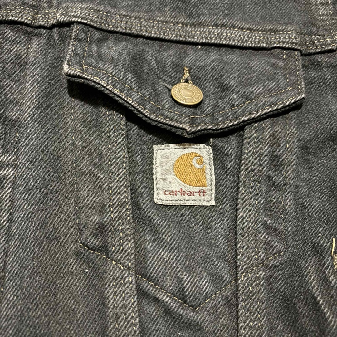 carhartt - 80s carhartt USA製 カーハート トラッカー デニム carhartt - 80s carhartt USA製 カーハート トラッカー デニム