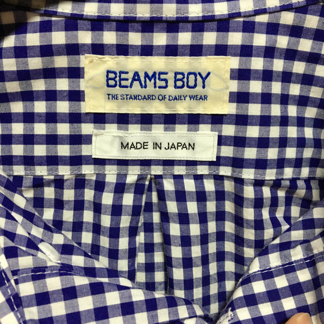 BEAMS BOY(ビームスボーイ)の値下げ＊beamsboy ギンガムチェックシャツ レディースのトップス(シャツ/ブラウス(長袖/七分))の商品写真