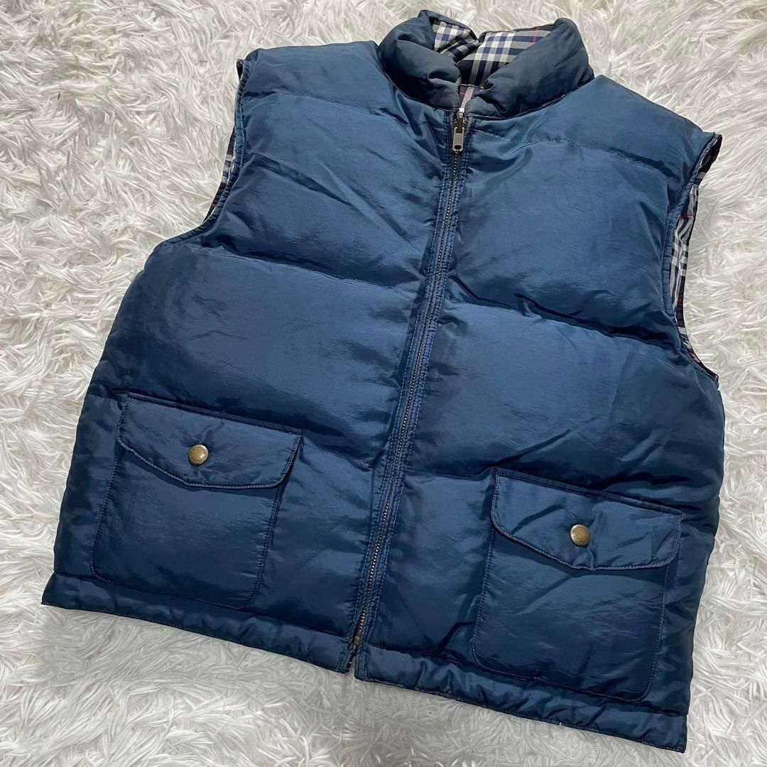 BURBERRY - 希少✨90's Burberrys リバーシブルダウンベスト BURBERRY - 希少✨90's Burberrys リバーシブルダウンベスト