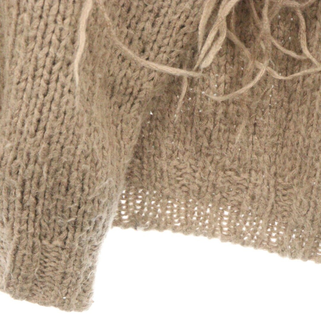 Jieda ジエダ 20AW PANEL OVER KNIT パネル ウール モヘア混 Jieda ジエダ 20AW PANEL OVER KNIT パネル ウール モヘア混