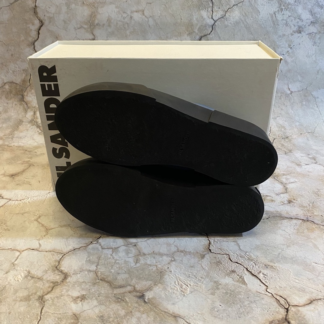 JIL SANDER - 新品 JIL SANDER キャンバス 厚底 スニーカー ジル JIL SANDER - 新品 JIL SANDER キャンバス 厚底 スニーカー ジル