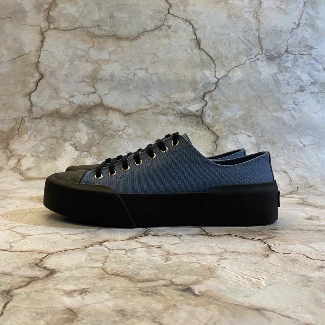 JIL SANDER - 新品 JIL SANDER キャンバス 厚底 スニーカー ジル JIL SANDER - 新品 JIL SANDER キャンバス 厚底 スニーカー ジル