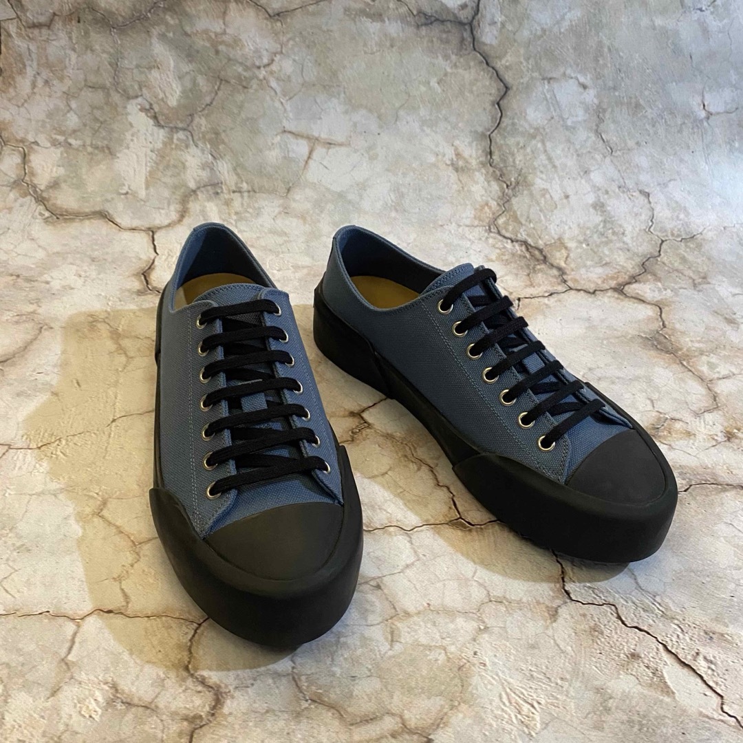 JIL SANDER - 新品 JIL SANDER キャンバス 厚底 スニーカー ジル JIL SANDER - 新品 JIL SANDER キャンバス 厚底 スニーカー ジル