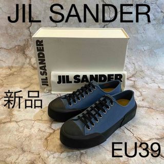 JIL SANDER - 新品 JIL SANDER キャンバス 厚底 スニーカー ジル JIL SANDER - 新品 JIL SANDER キャンバス 厚底 スニーカー ジル