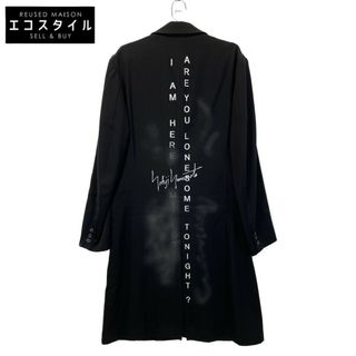 Yohji Yamamoto - ヨウジヤマモト 20AW FR-J02-119 ブラック Yohji Yamamoto - ヨウジヤマモト 20AW FR-J02-119 ブラック