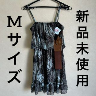 MiNK MOSSi 新品未使用　タグ付き　ワンピース　ミニワンピ　キャミワンピ(ミニワンピース)