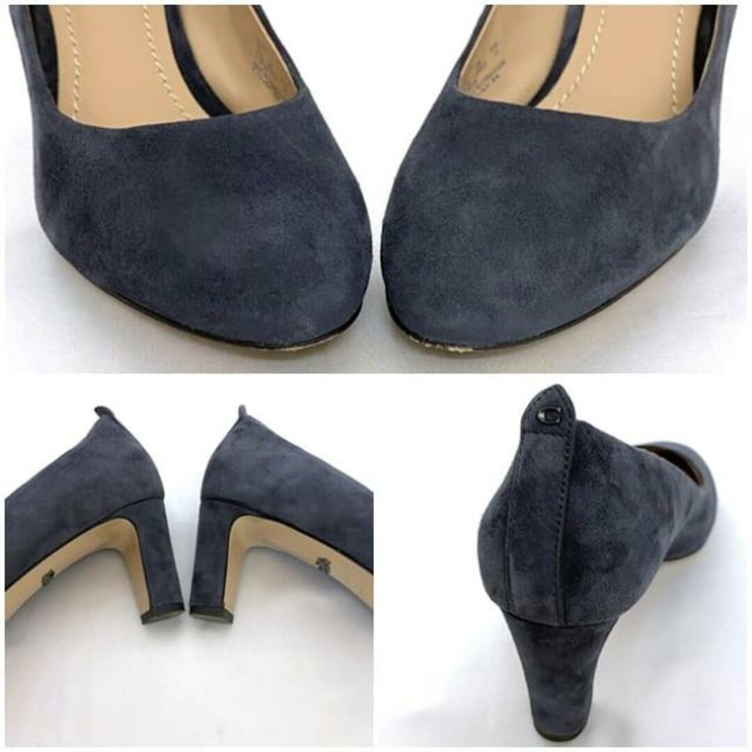 COACH - コーチ パンプス グレー G2778 美品 23.5cm スエード COACH - コーチ パンプス グレー G2778 美品 23.5cm スエード