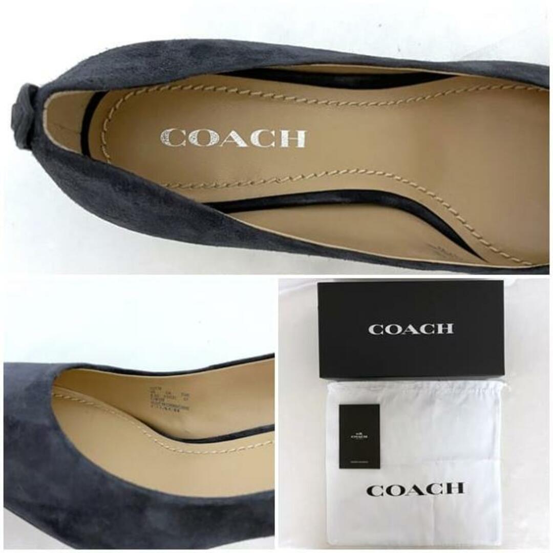 COACH - コーチ パンプス グレー G2778 美品 23.5cm スエード COACH - コーチ パンプス グレー G2778 美品 23.5cm スエード
