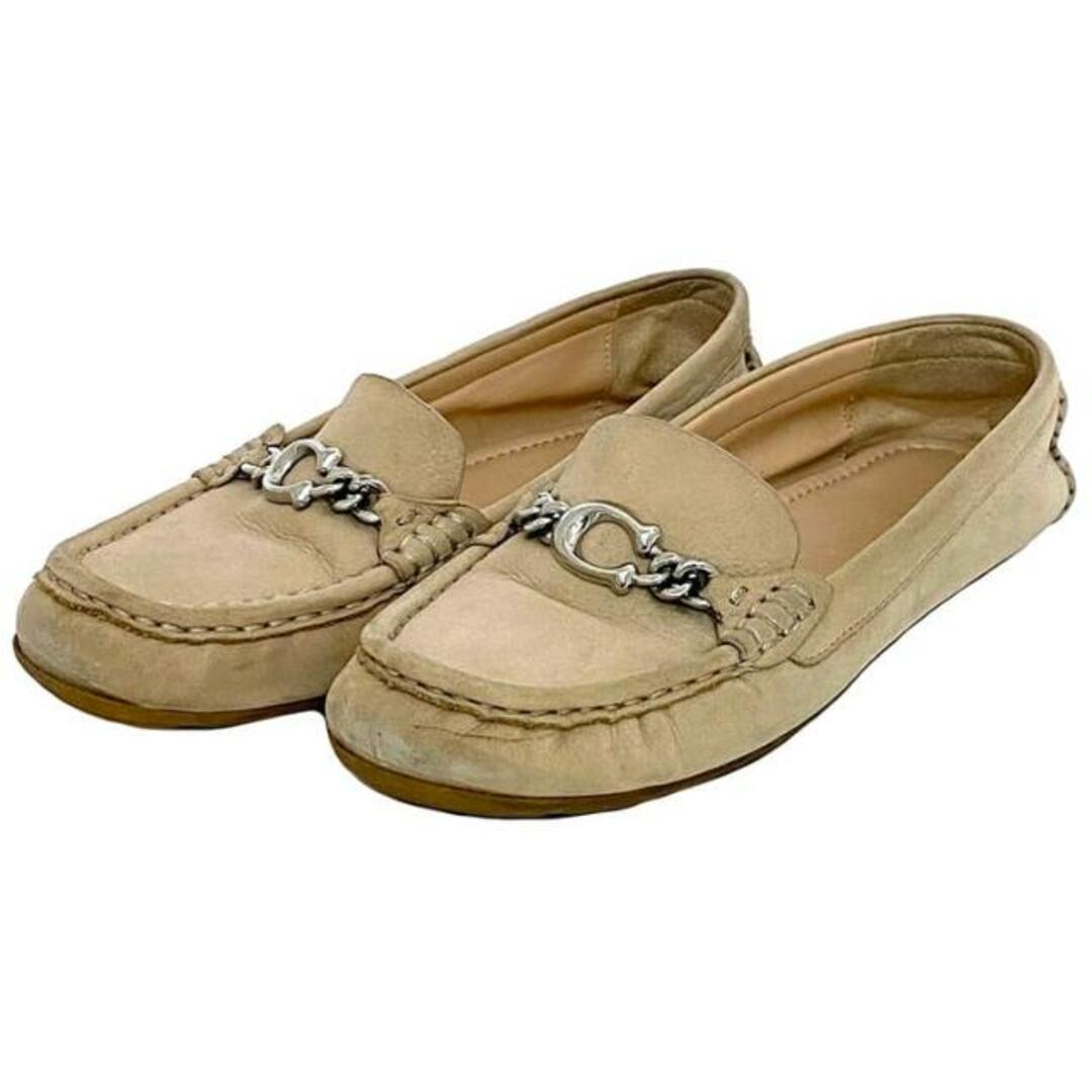 COACH - コーチ ドライビング シューズ ベージュ G4907 23.0cm COACH - コーチ ドライビング シューズ ベージュ G4907 23.0cm