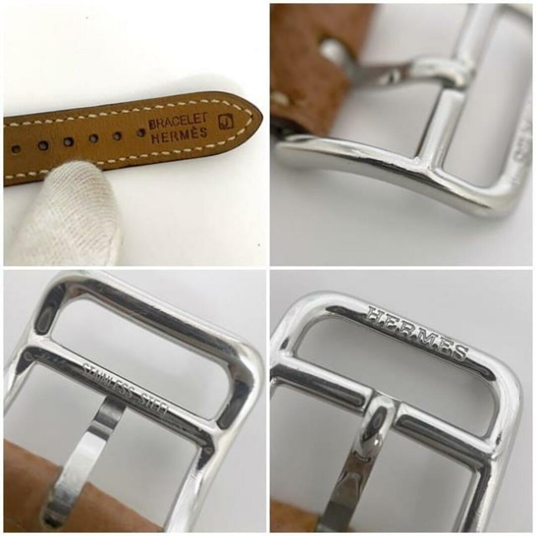 HERMES - エルメス 腕時計 Hウォッチ ベージュ シルバー HERMES - エルメス 腕時計 Hウォッチ ベージュ シルバー