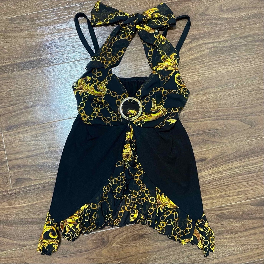 キャミソール パンク グランジ Y2K 姫ギャルvintage 生き延び キャミソール パンク グランジ Y2K 姫ギャルvintage 生き延び