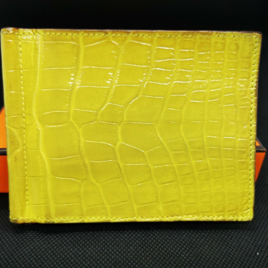 HERMES 穿か エルメス ポーカー アリゲーター クロコダイル HERMES 穿か エルメス ポーカー アリゲーター クロコダイル