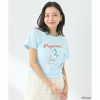 アースミュージックアンドエコロジー(earth music & ecology)の【ライトブルー】ヘラクレス/脇ドロストリボンTee(カットソー(長袖/七分))
