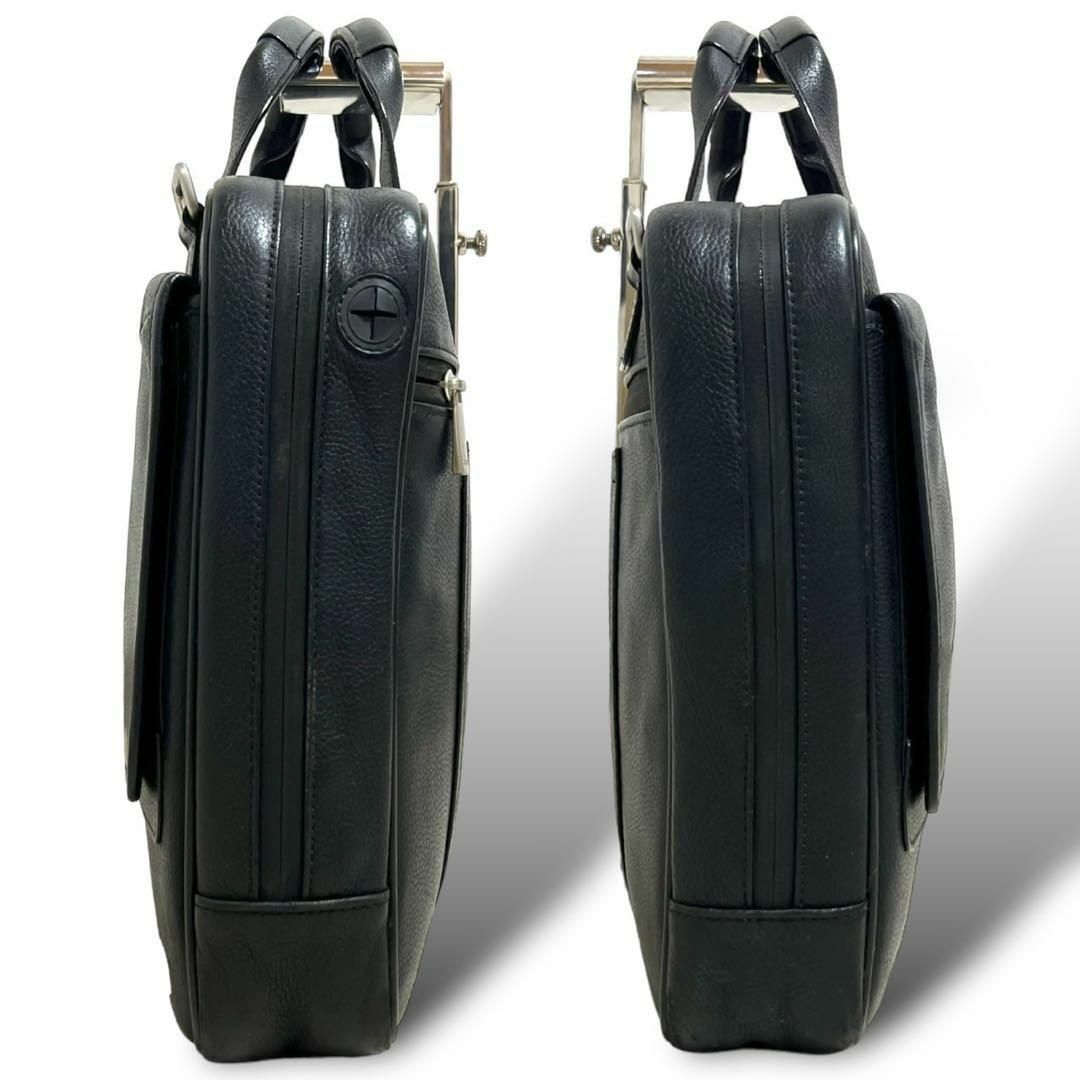 美品 ダンヒル 2way ビジネスバッグ ショルダーバック レザー