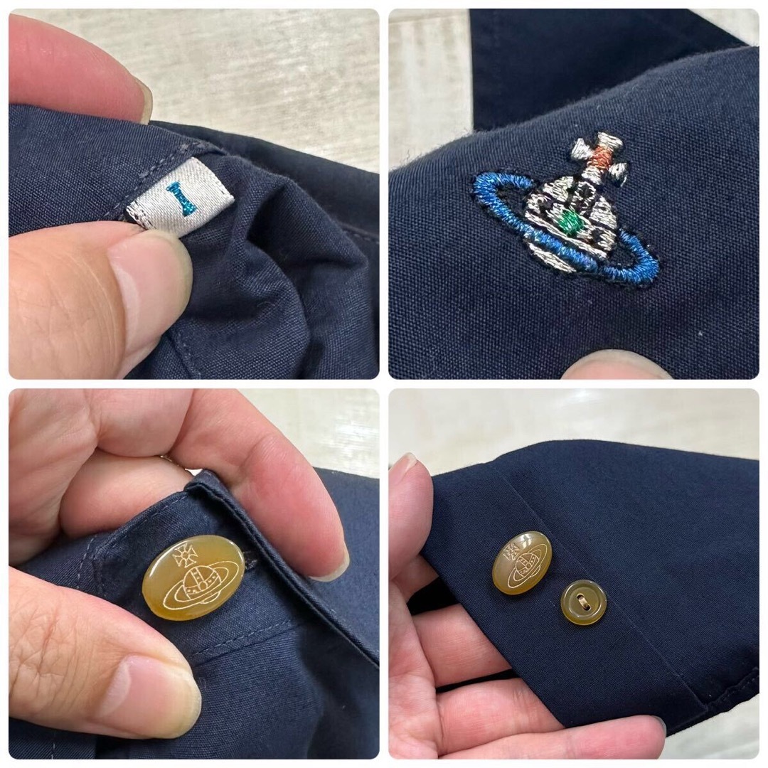 90s ヴィンテージ ヴィヴィアンウエストウッド マン オーブ 刺繍 90s ヴィンテージ ヴィヴィアンウエストウッド マン オーブ 刺繍