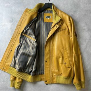 PAGELO - 未使用級 パジェロ 上質 羊革 ラムレザー ジャケット PAGELO - 未使用級 パジェロ 上質 羊革 ラムレザー ジャケット