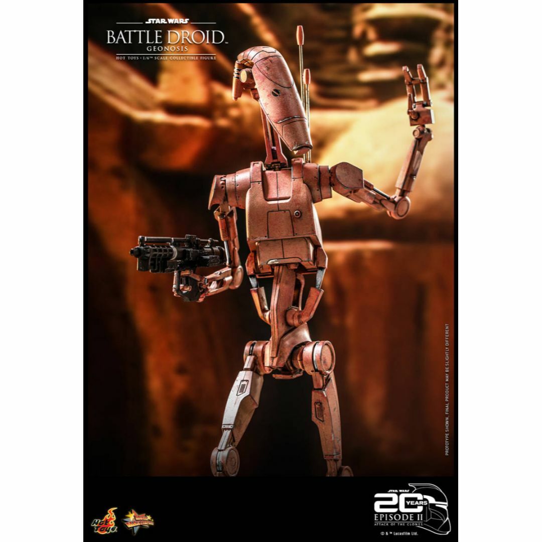ホットトイズ 1/6 スター・ウォーズ バトル・ドロイド ジオノー ホットトイズ 1/6 スター・ウォーズ バトル・ドロイド ジオノー