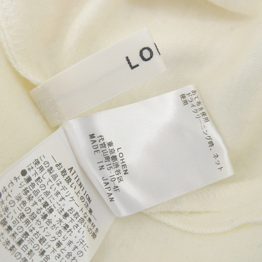 ローヘン 美品 LOHEN ローヘン ウール ボリュームスリーブ ローヘン 美品 LOHEN ローヘン ウール ボリュームスリーブ