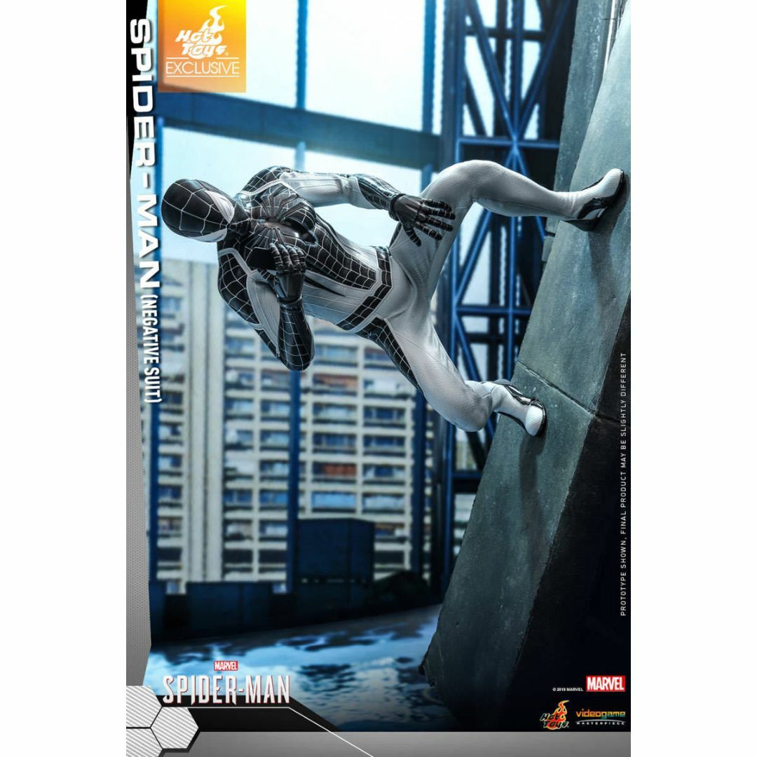 ホットトイズ 1/6 スパイダーマン ネガティブ・スーツ版 VGM36 ホットトイズ 1/6 スパイダーマン ネガティブ・スーツ版 VGM36