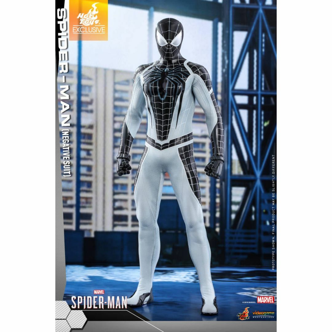 ホットトイズ 1/6 スパイダーマン ネガティブ・スーツ版 VGM36 ホットトイズ 1/6 スパイダーマン ネガティブ・スーツ版 VGM36
