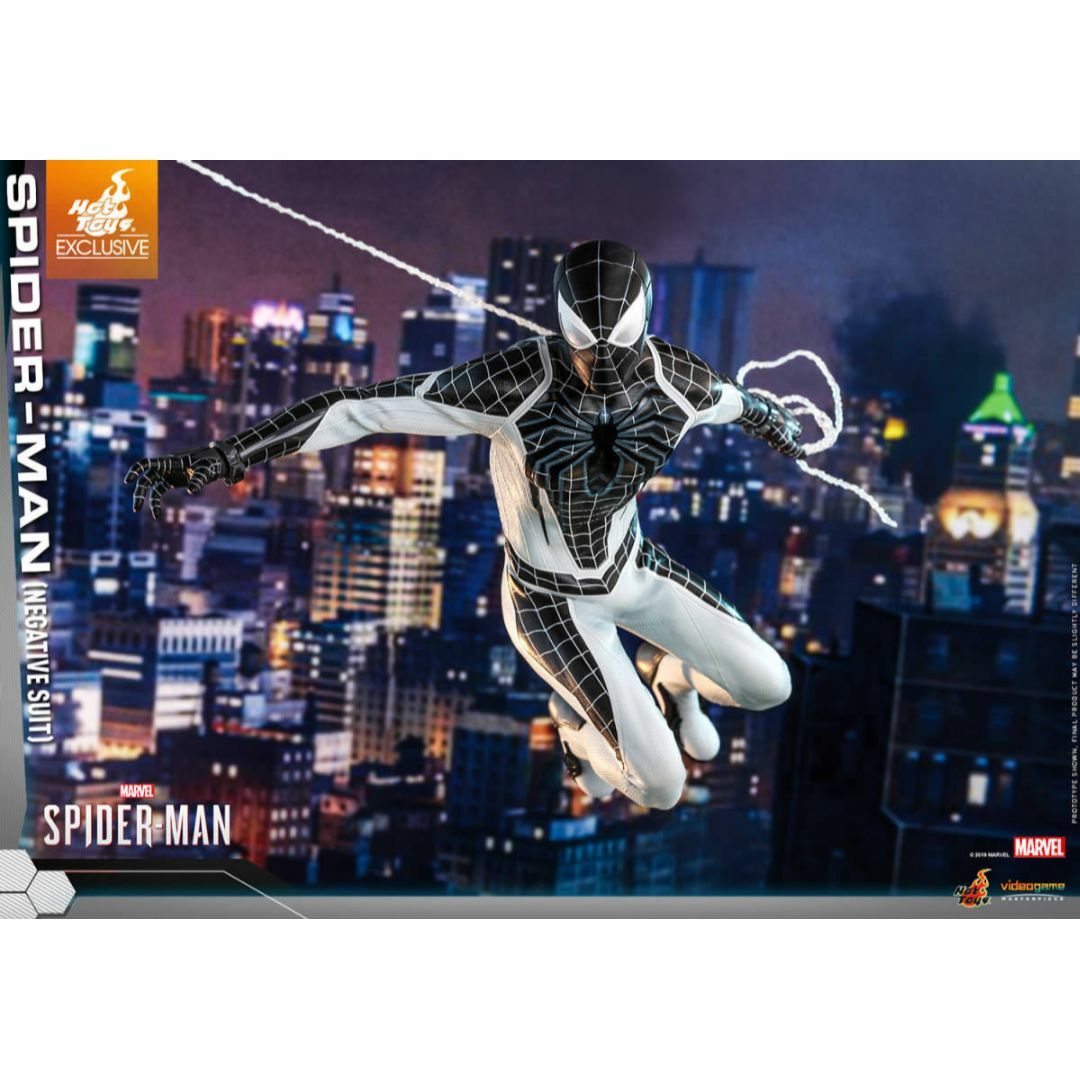 ホットトイズ 1/6 スパイダーマン ネガティブ・スーツ版 VGM36 ホットトイズ 1/6 スパイダーマン ネガティブ・スーツ版 VGM36