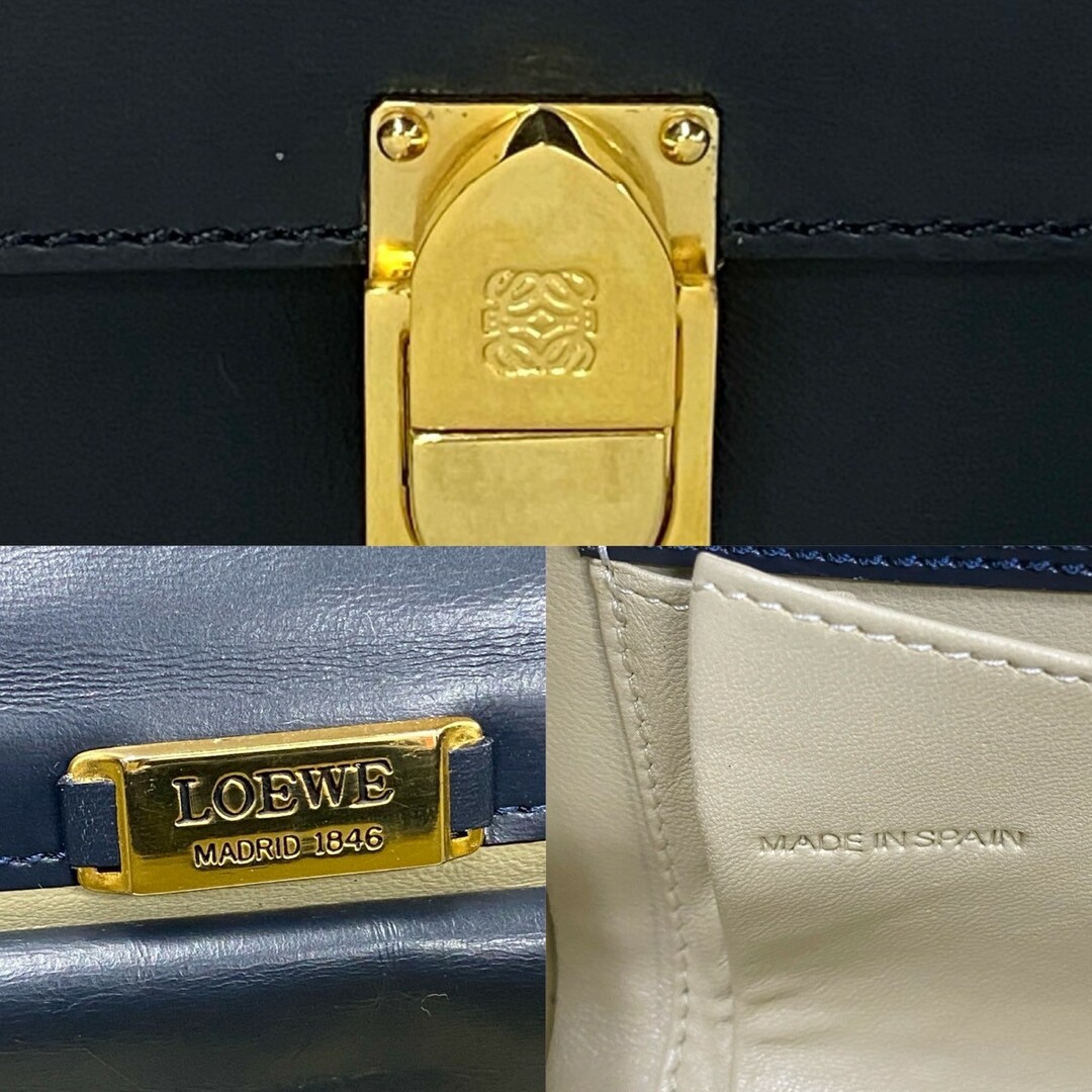 LOEWE - 極 美品 袋付き LOEWE ロエベ ヴィンテージ アナグラム LOEWE - 極 美品 袋付き LOEWE ロエベ ヴィンテージ アナグラム