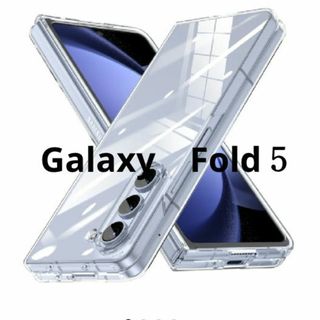 Galaxy　Fold5　スマホケース　クリア　２セット　クリアケース(Androidケース)