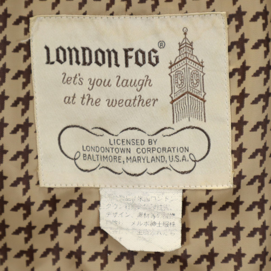 LONDONFOG - ロンドンフォグ 70s 80s ヴィンテージ ステンカラー LONDONFOG - ロンドンフォグ 70s 80s ヴィンテージ ステンカラー