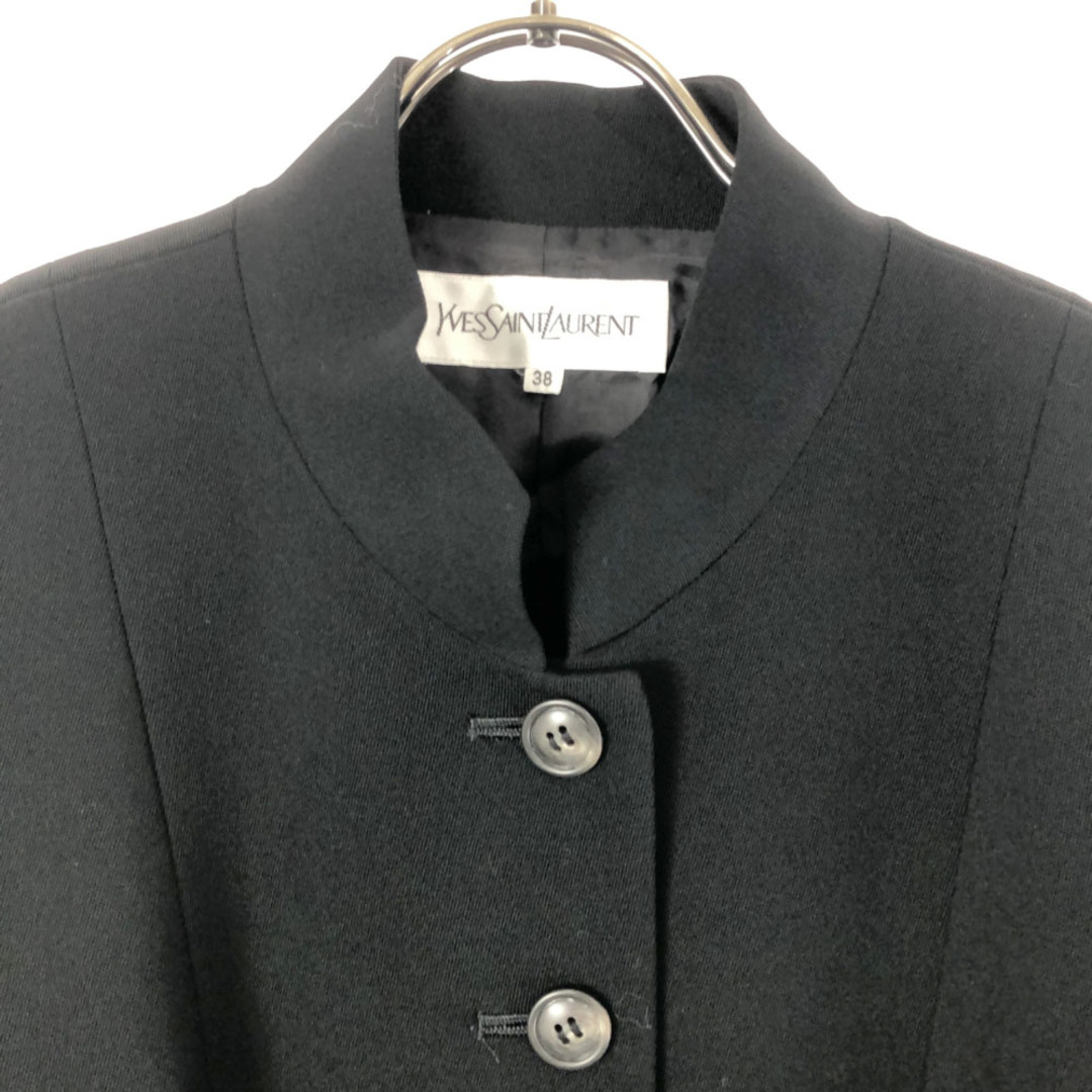 Yves Saint Laurent - イヴサンローラン 日本製 スタンドカラー Yves Saint Laurent - イヴサンローラン 日本製 スタンドカラー