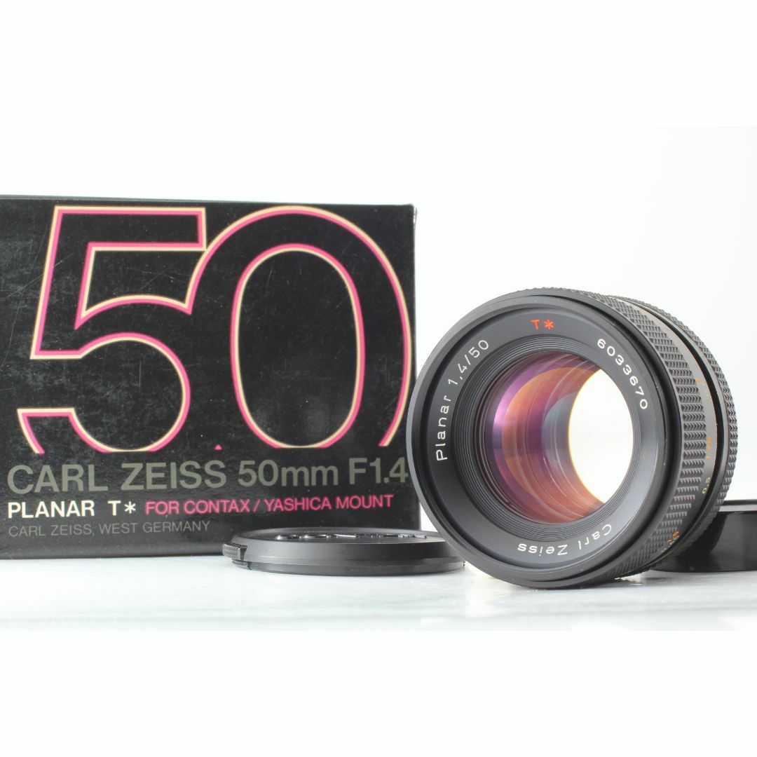 フィルムカメラ CONTAX - CONTAX Carl Zeiss Plannar T* 50mm f1.4