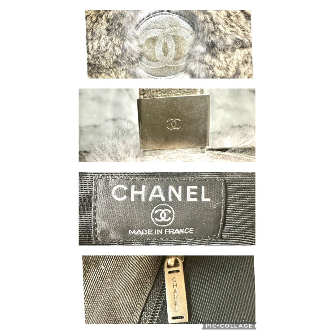 CHANEL - 【7.6万→5.6万】シャネル ラビットファー トート CHANEL - 【7.6万→5.6万】シャネル ラビットファー トート