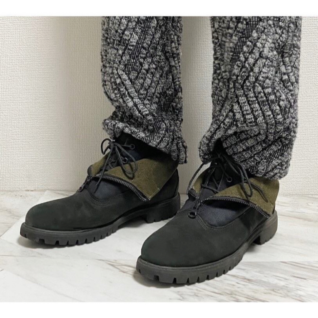 Timberland - vintage 00s 〜 timberland × woolrich ブーツの Timberland - vintage 00s 〜 timberland × woolrich ブーツの