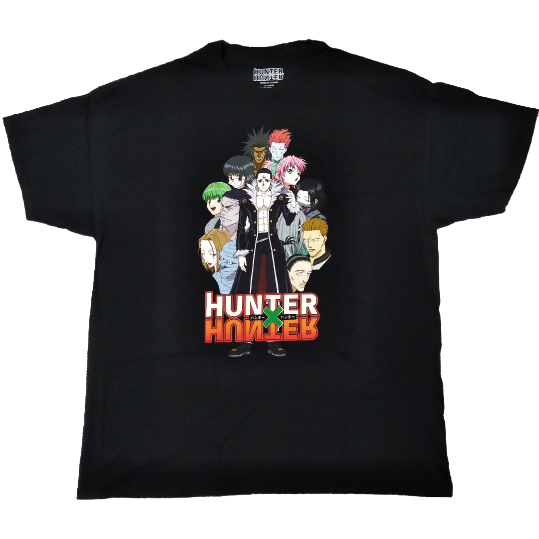 HUNTER×HUNTER Tシャツ XXL 黒 幻影旅団 アニメT 海外 *の通販 HUNTER×HUNTER Tシャツ XXL 黒 幻影旅団 アニメT 海外 *の通販
