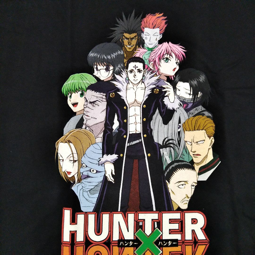 HUNTER×HUNTER Tシャツ XXL 黒 幻影旅団 アニメT 海外 *の通販 HUNTER×HUNTER Tシャツ XXL 黒 幻影旅団 アニメT 海外 *の通販
