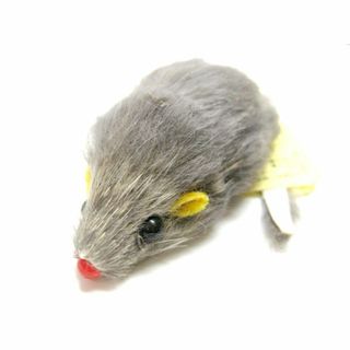 ドギーマン(DoggyMan)のドギーマンハヤシ　じゃれ猫仔ネズミ　猫おもちゃ　グレー1個(猫)