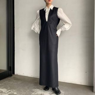mame(レザー ・ ロングワンピース/マキシワンピース)のフリマ mame(レザー ・ ロングワンピース/マキシワンピース)のフリマ