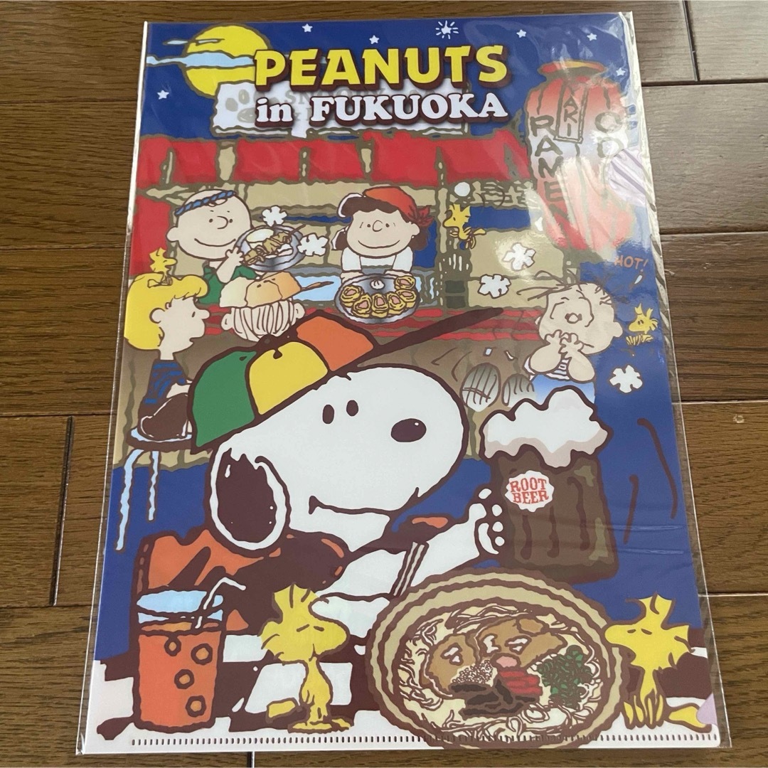 PEANUTS - 【レア!未開封】福岡限定スヌーピー クリアファイル PEANUTS - 【レア!未開封】福岡限定スヌーピー クリアファイル