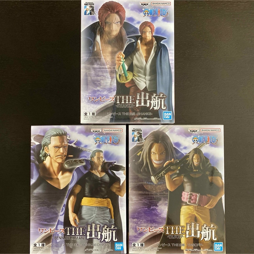 シャンクス&ベンベックマン&ヤソップDXFフィギュアセット 中古】【開封品】【セット】フィギュアーツZERO シャンクス 頂上