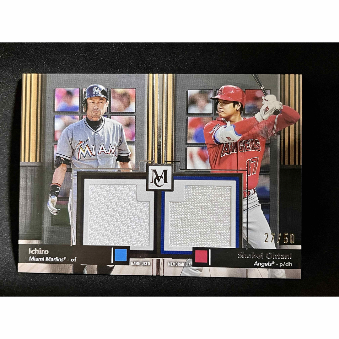 大谷翔平・イチロー topps 2024 MC パッチカード 50枚限定 大谷翔平・イチロー topps 2024 MC パッチカード 50枚限定