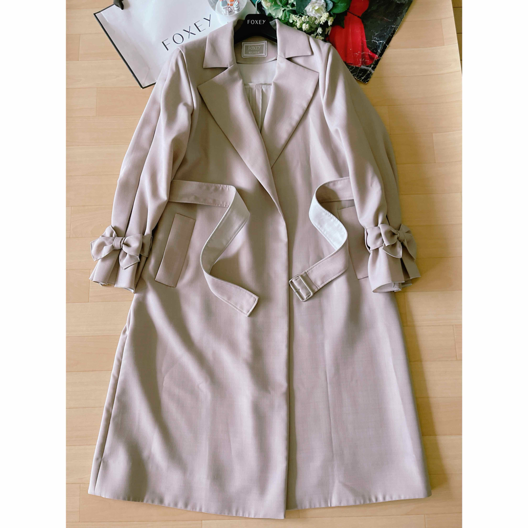 FOXEY - 新品同様!FOXEY BOUTIQUE トレンチコート FOXEY - 新品同様!FOXEY BOUTIQUE トレンチコート
