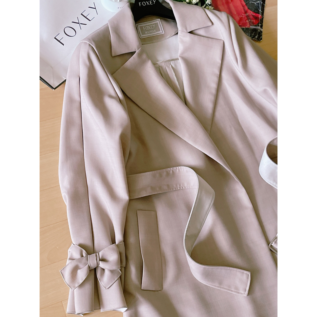 FOXEY - 新品同様!FOXEY BOUTIQUE トレンチコート FOXEY - 新品同様!FOXEY BOUTIQUE トレンチコート