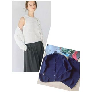 FOXEY - 極美品!FOXEY レース編みアンサンブル 40 Rene foxeyの FOXEY - 極美品!FOXEY レース編みアンサンブル 40 Rene foxeyの