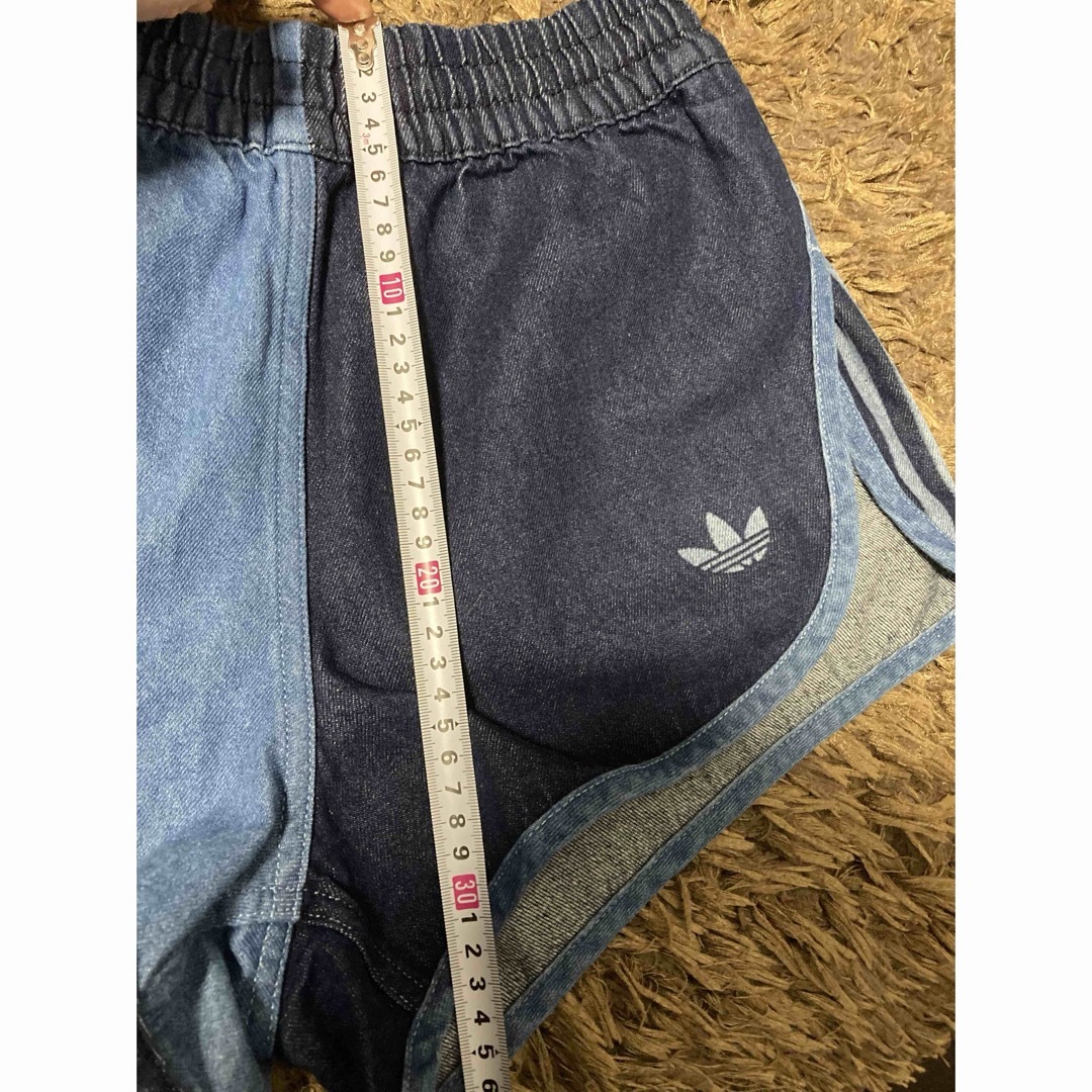adidas - adidas デニムショートパンツの通販 by 即購入歓迎 adidas - adidas デニムショートパンツの通販 by 即購入歓迎