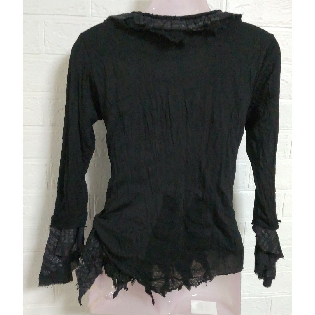 h.naoto - h.naoto Blood☆ゴシックトップス☆中古品 黒 BLACK h.naoto - h.naoto Blood☆ゴシックトップス☆中古品 黒 BLACK