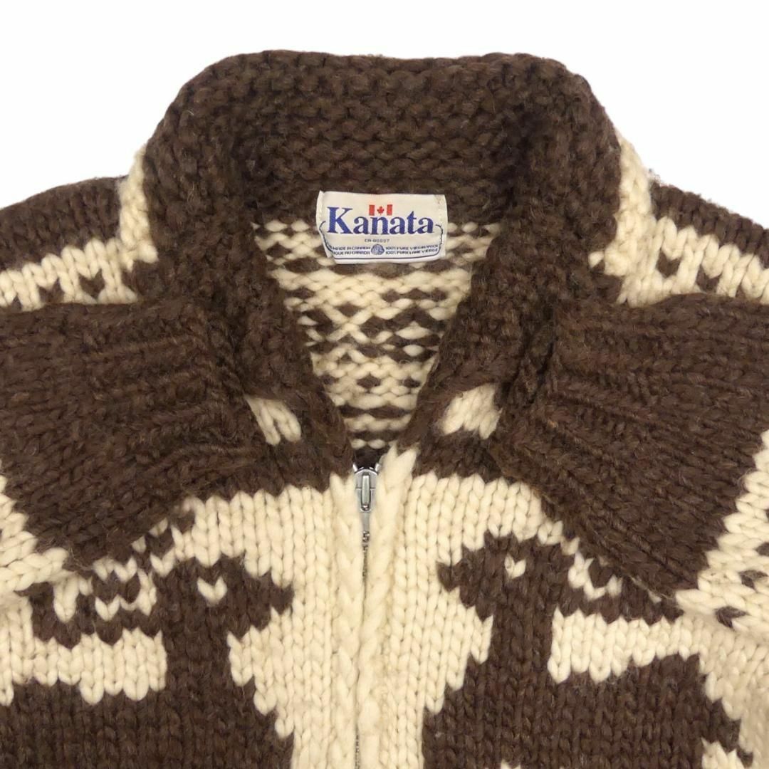 カウチン セーター kanata ニット XL カナダ製 カナタ HN2130 カウチン セーター kanata ニット XL カナダ製 カナタ HN2130