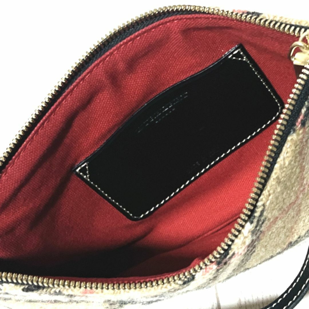BURBERRY - バーバリー ミニバッグ BURBERRY ツイード レザー BURBERRY - バーバリー ミニバッグ BURBERRY ツイード レザー