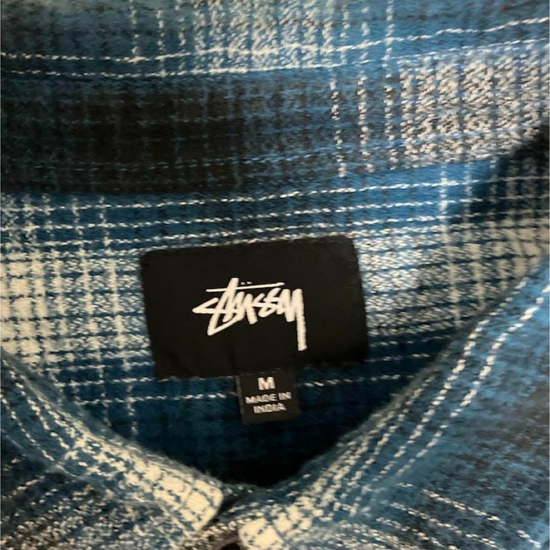 STUSSY - ステューシー stussy オンブレチェックシャツ STUSSY - ステューシー stussy オンブレチェックシャツ