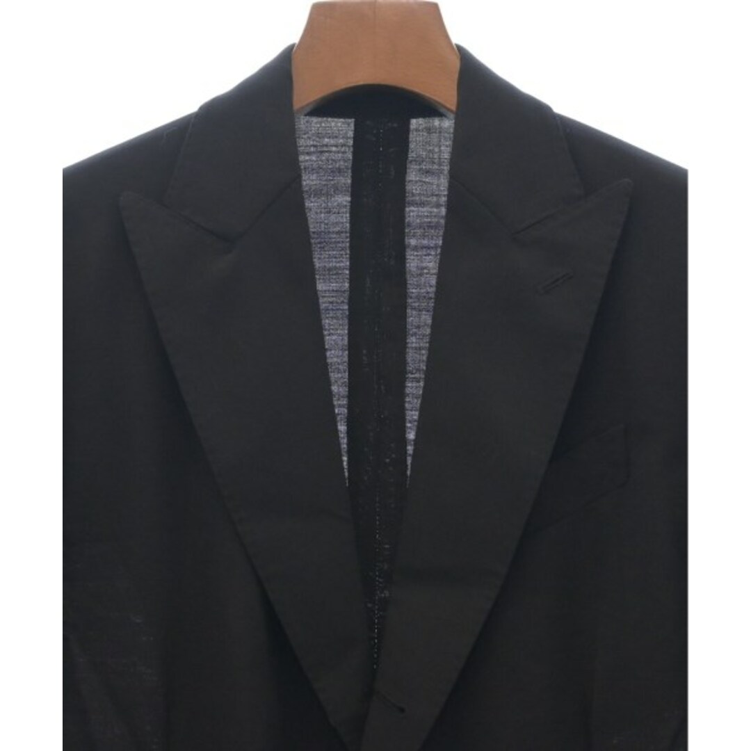 LARDINI ラルディーニ テーラードジャケット 46(M位) 黒 【古着】 LARDINI ラルディーニ テーラードジャケット 46(M位) 黒 【古着】