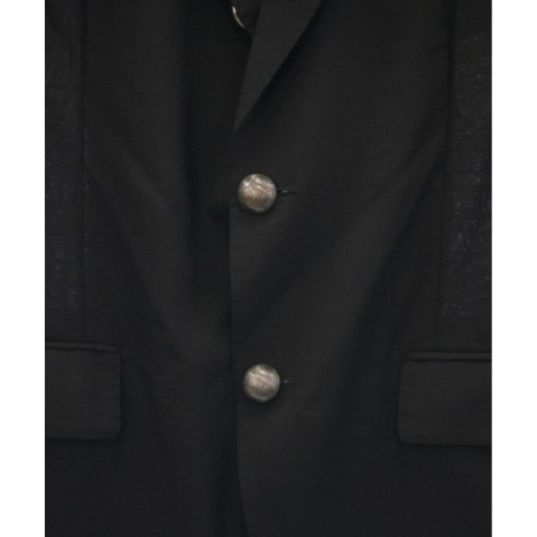 LARDINI ラルディーニ テーラードジャケット 46(M位) 黒 【古着】 LARDINI ラルディーニ テーラードジャケット 46(M位) 黒 【古着】
