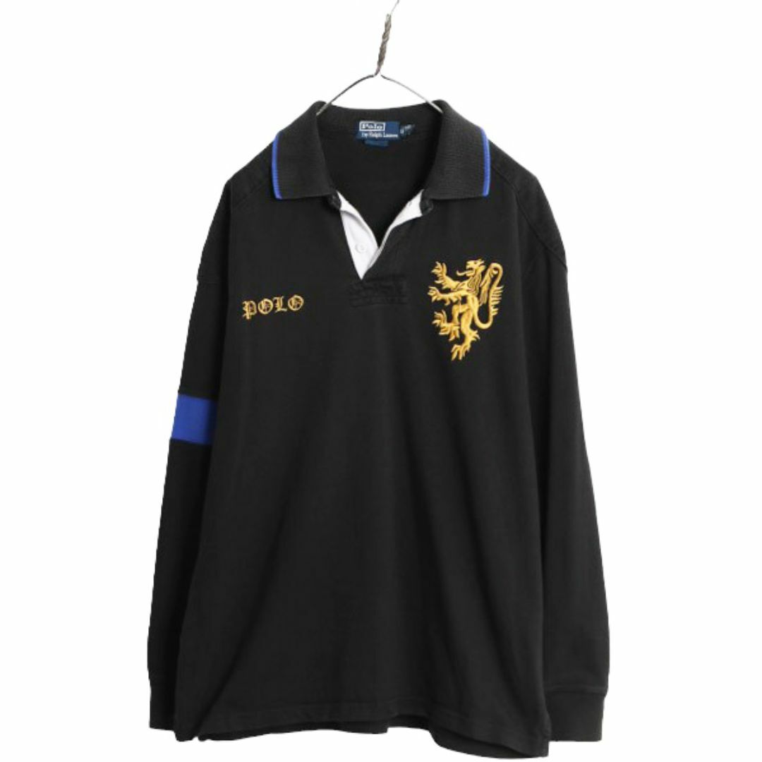 Ralph Lauren - 90s ポロ ラルフローレン 長袖 ラガー シャツ Ralph Lauren - 90s ポロ ラルフローレン 長袖 ラガー シャツ